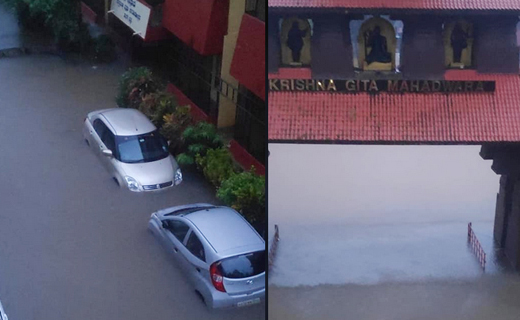 heavy rain in Udupi